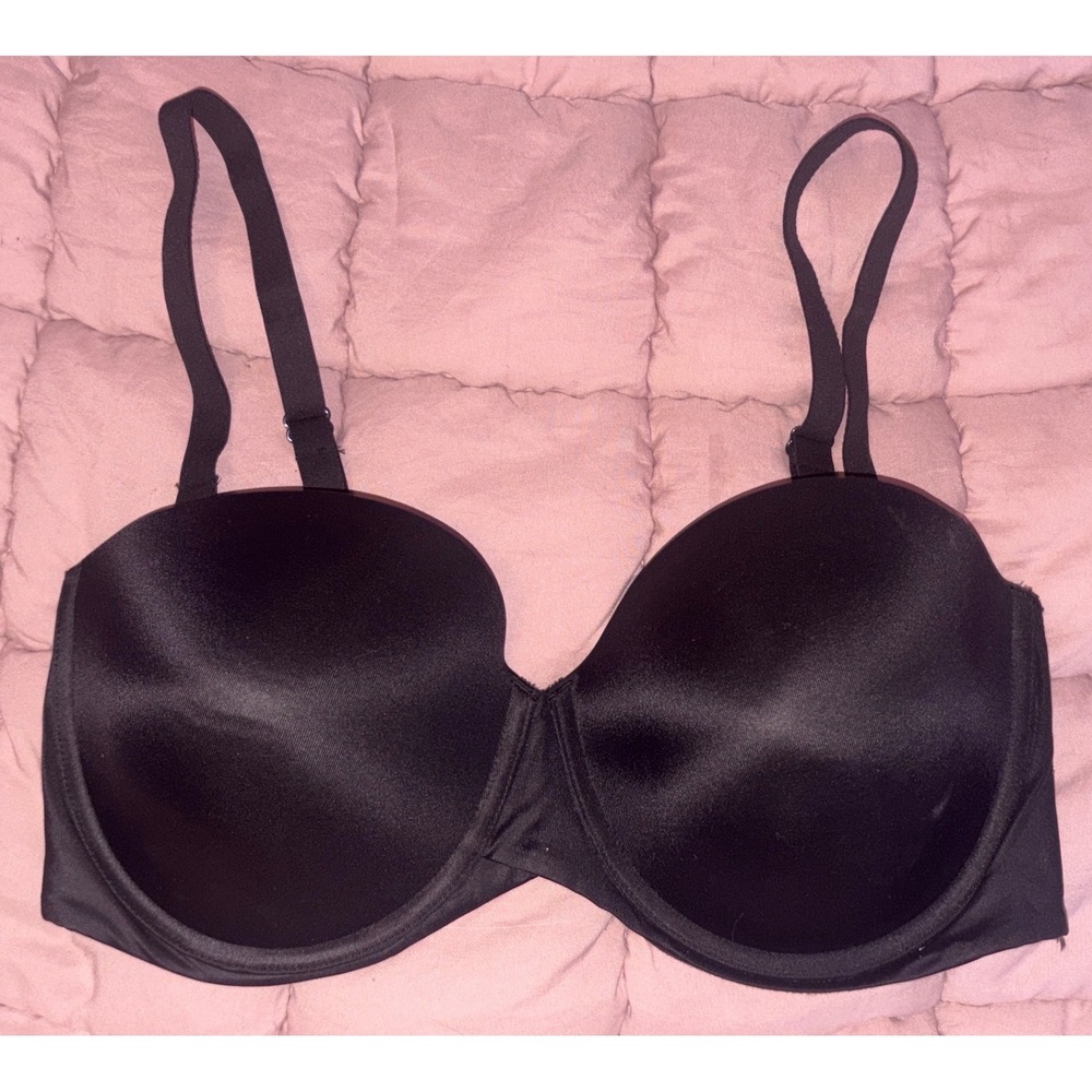 Maidenform‎ Womens Black Full Figure Smooth Underwire Bra, Size 40DD